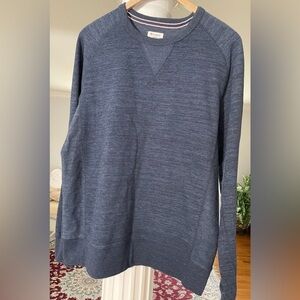 Champion Authentic  men’s long sleeve, blue , size Large pullover sweater/